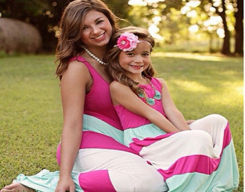 Best Matching Mother Daughter Outfit Ideas