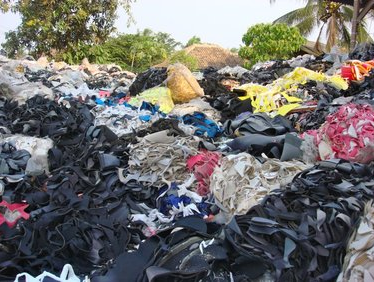 Unused material Shoe Landfill: