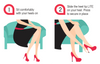 Scarlet Heel Tip LITE: Slip-On Heel Protector Cap to Instantly Repair Shoe & Reduce Noise